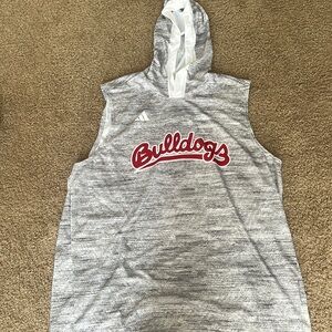 Men’s hooded drifit tank Fresno State Adidas